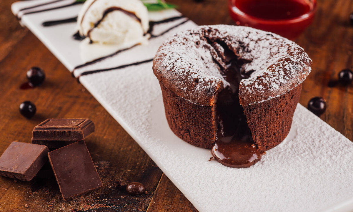 Шоколадний фондан