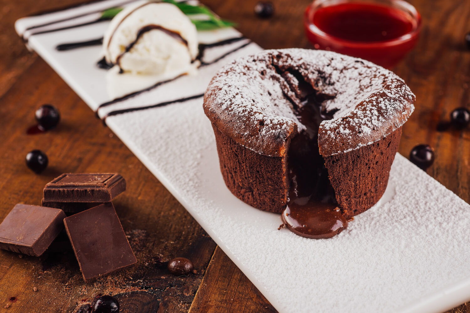 Шоколадний фондан