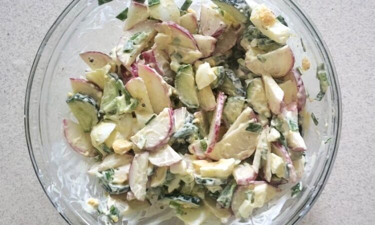 Салат з редиски