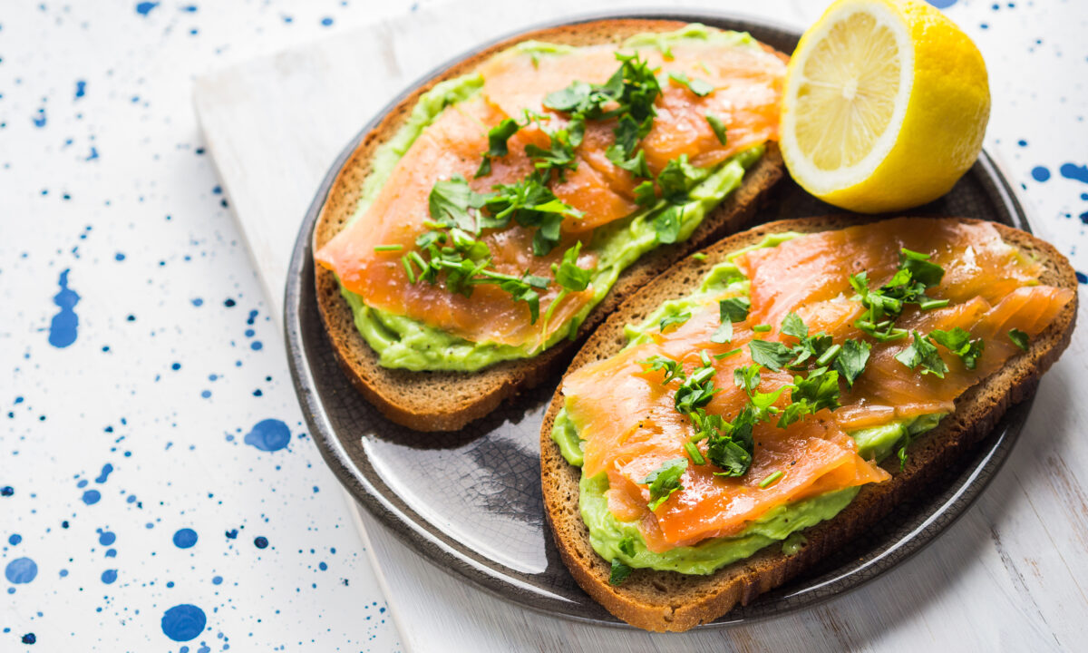 Тост с авокадо