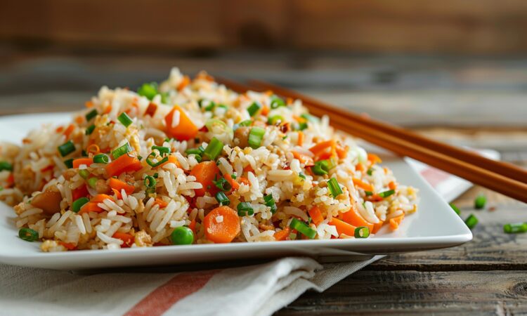 Рис с овощами