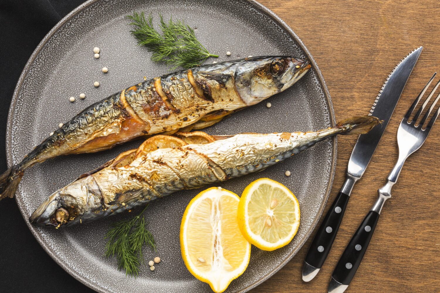 Запеченная скумбрия