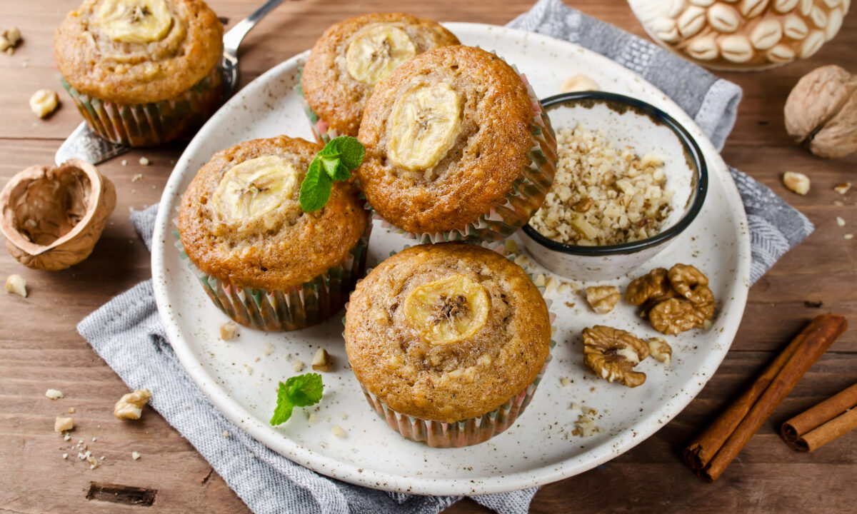 Банановые кексы