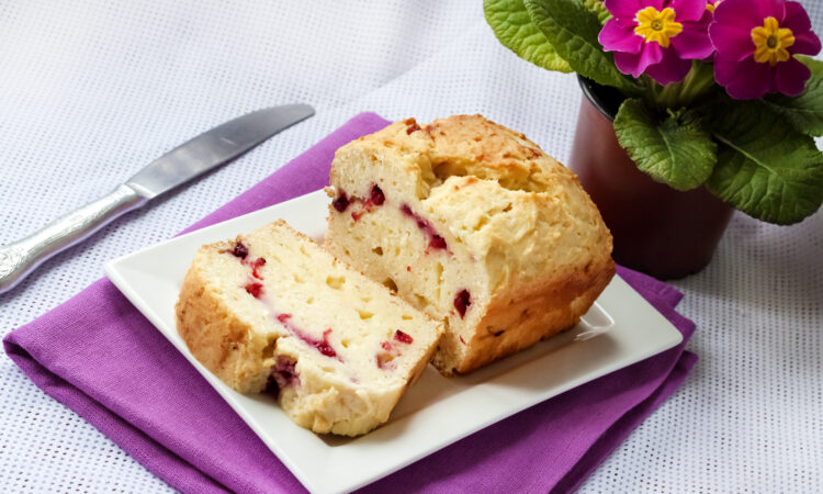 Творожный кекс