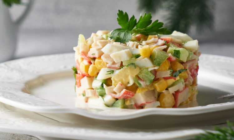 Крабовый салат