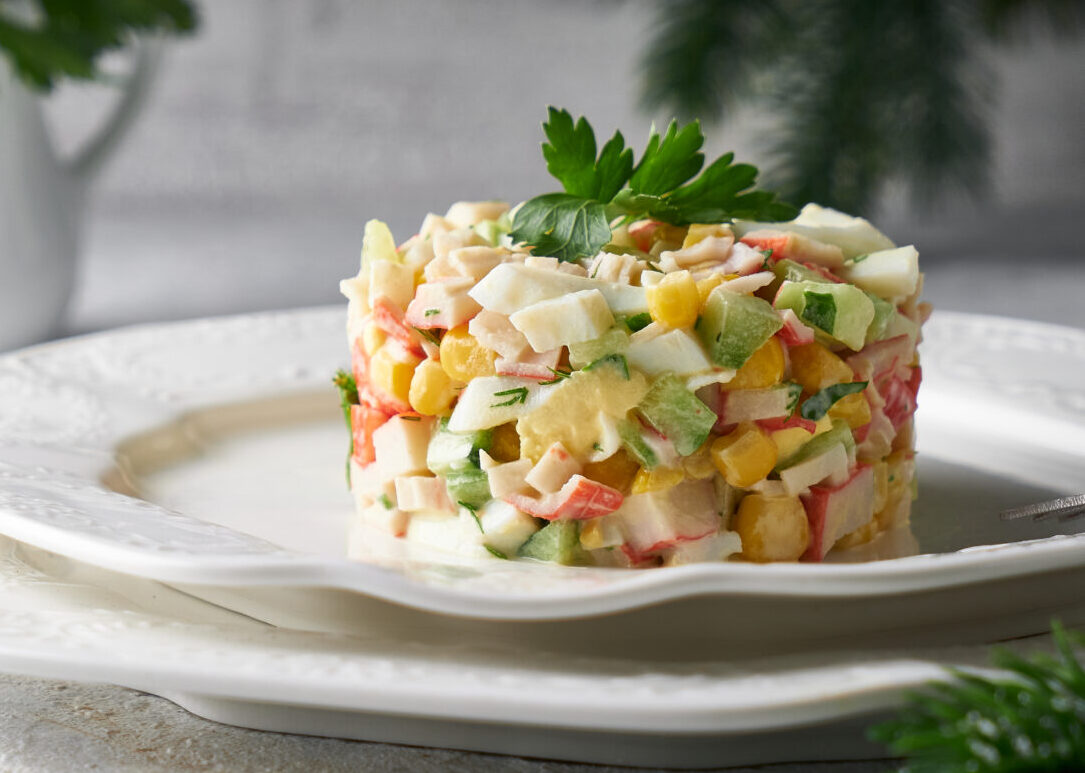 Крабовый салат