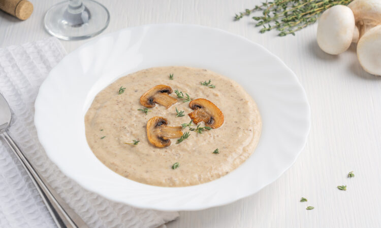 Крем-суп из шампиньонов