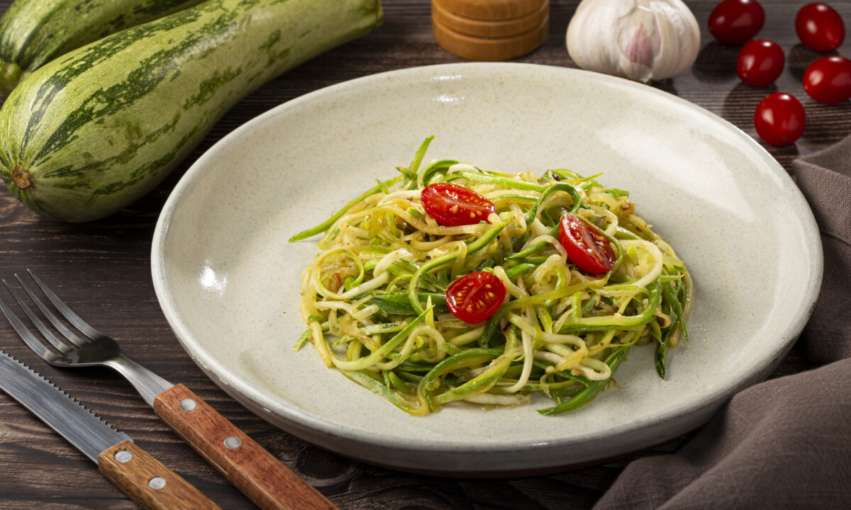 Спагетти из кабачка