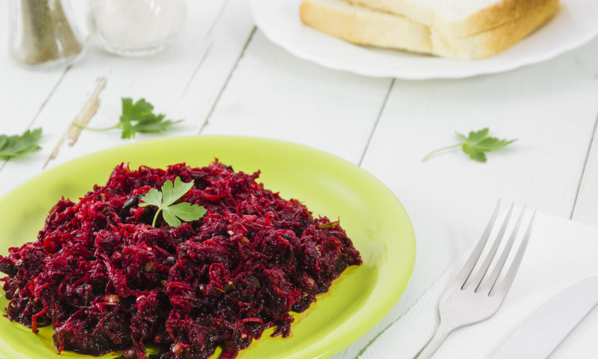 Cалат из свеклы