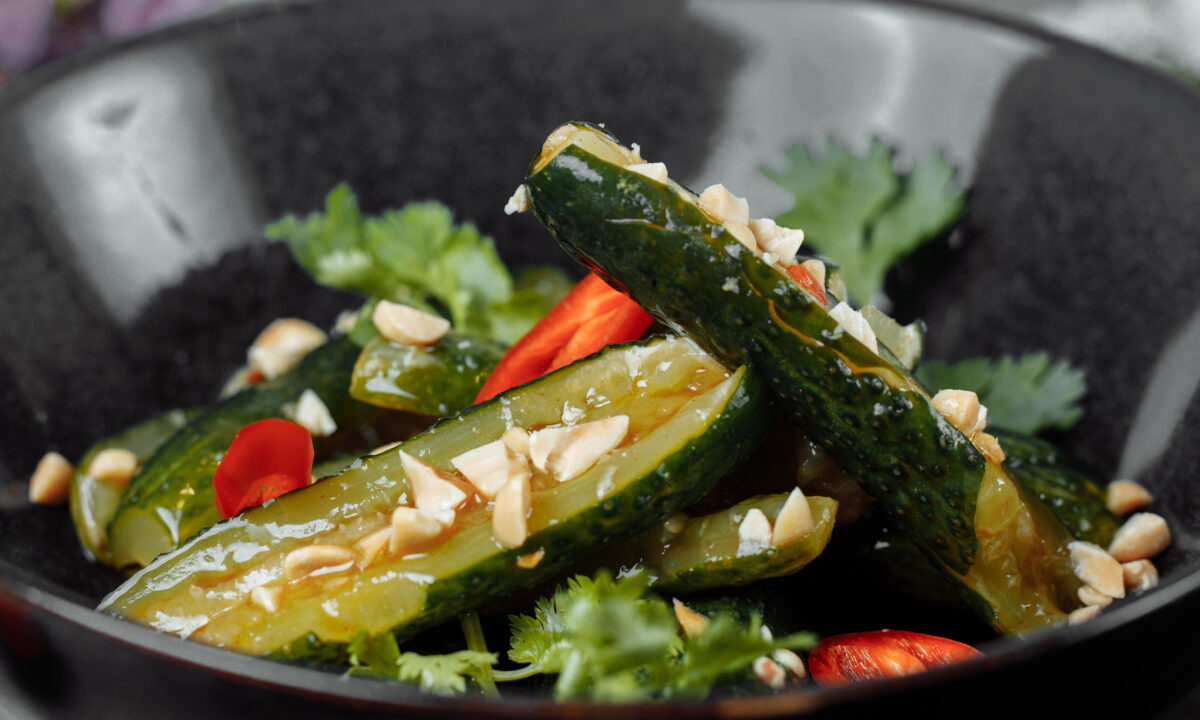 Биті огірки