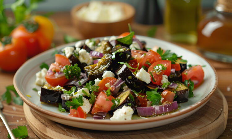 Салат з баклажанами