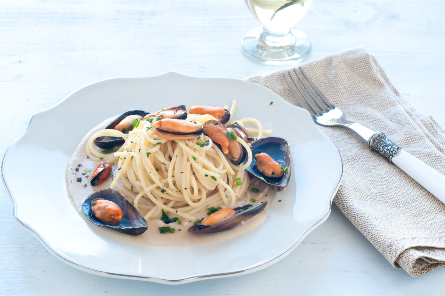 Паста з мідіями