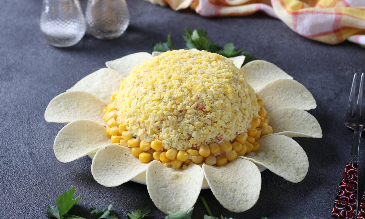 Салат Подсолнух