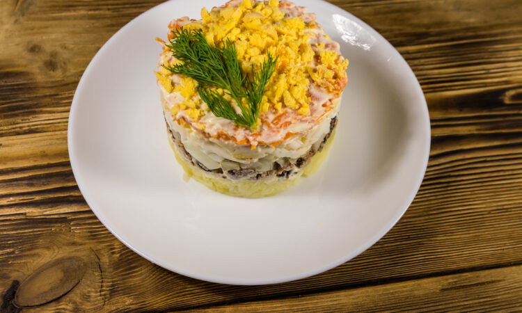 Мімоза салат