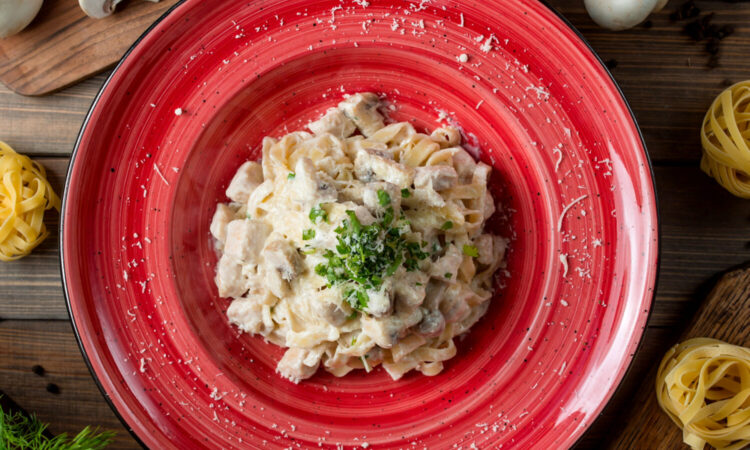 Паста с курицей