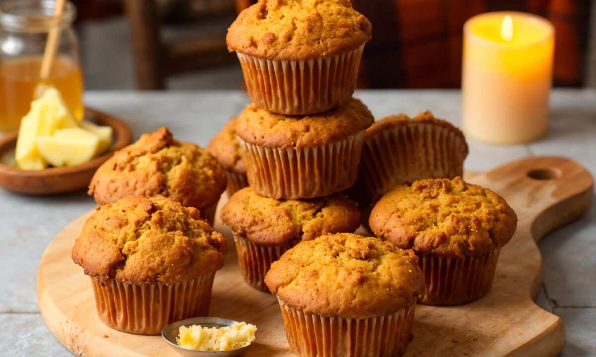 Кексы из тыквы