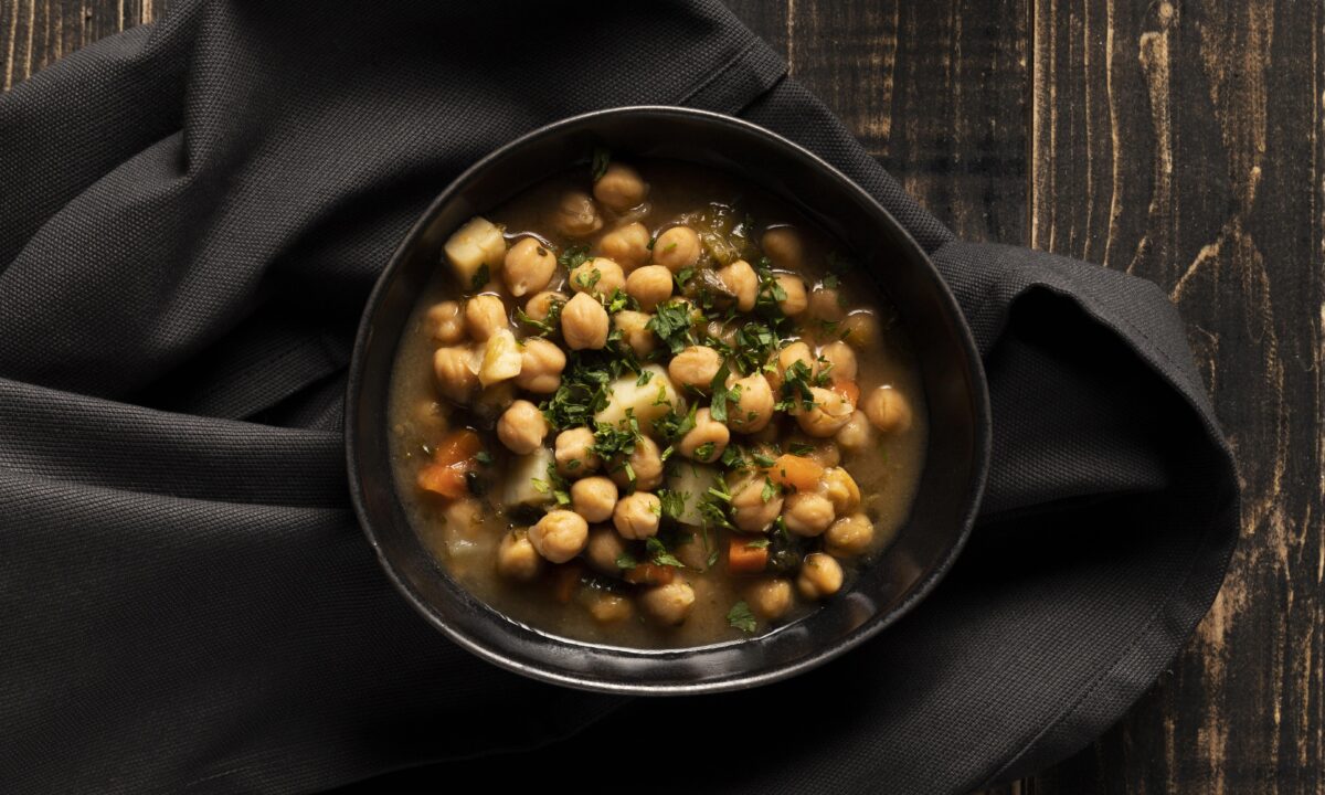 Кокосове карі з нутом