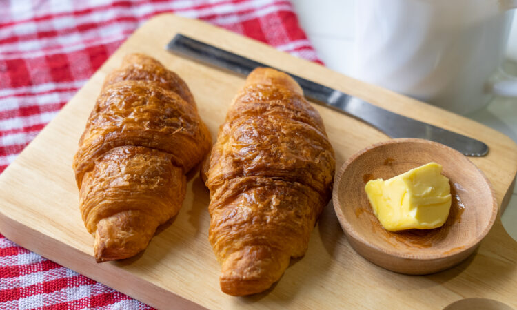 Круасаны с маслом