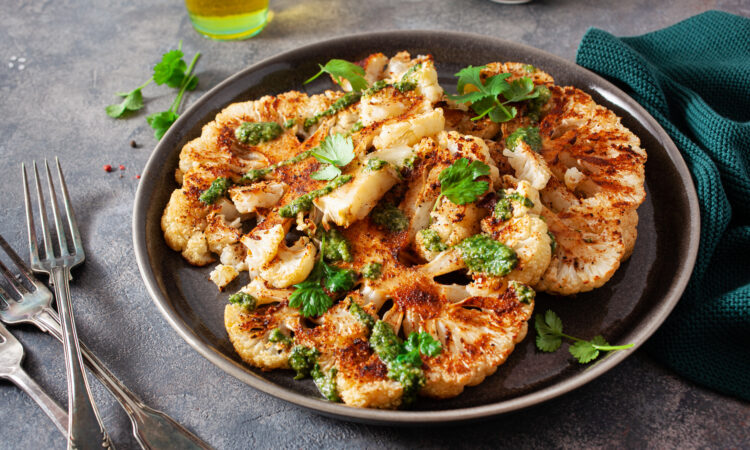 Стейк из цветной капусты