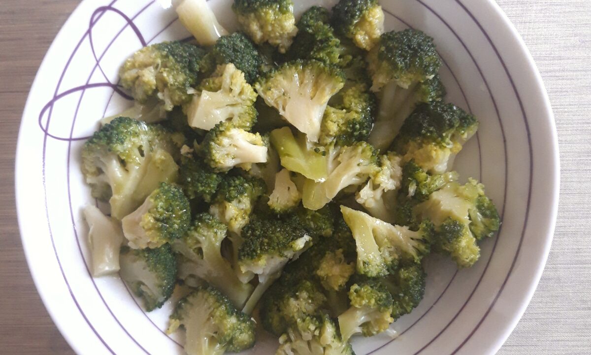 Брокколи на пару