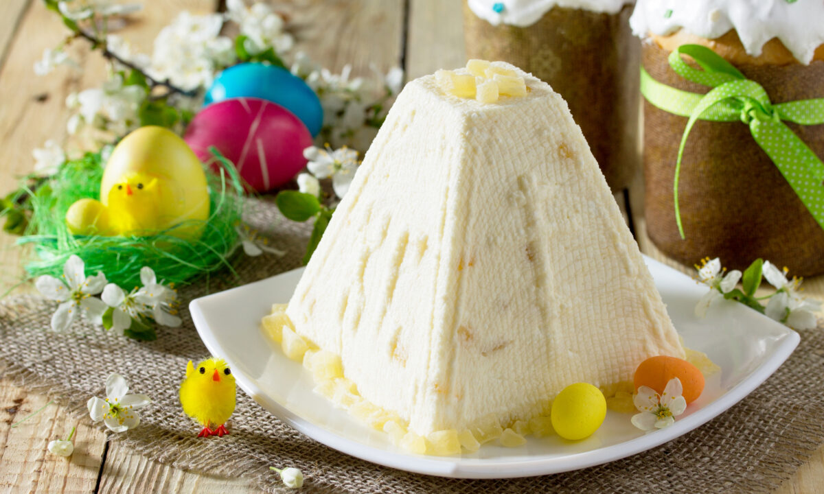 Творожная паска