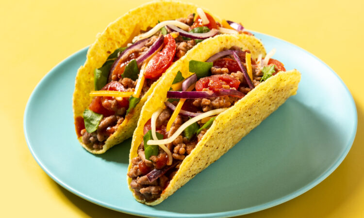 Тако с говядиной