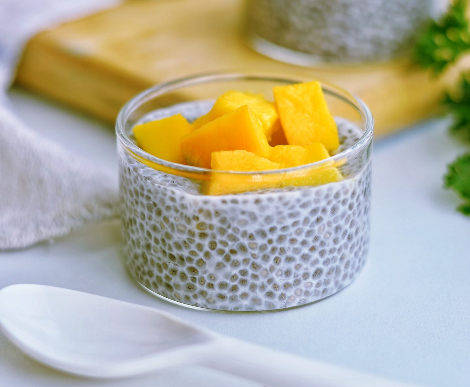 Чіа-пудинг з манго