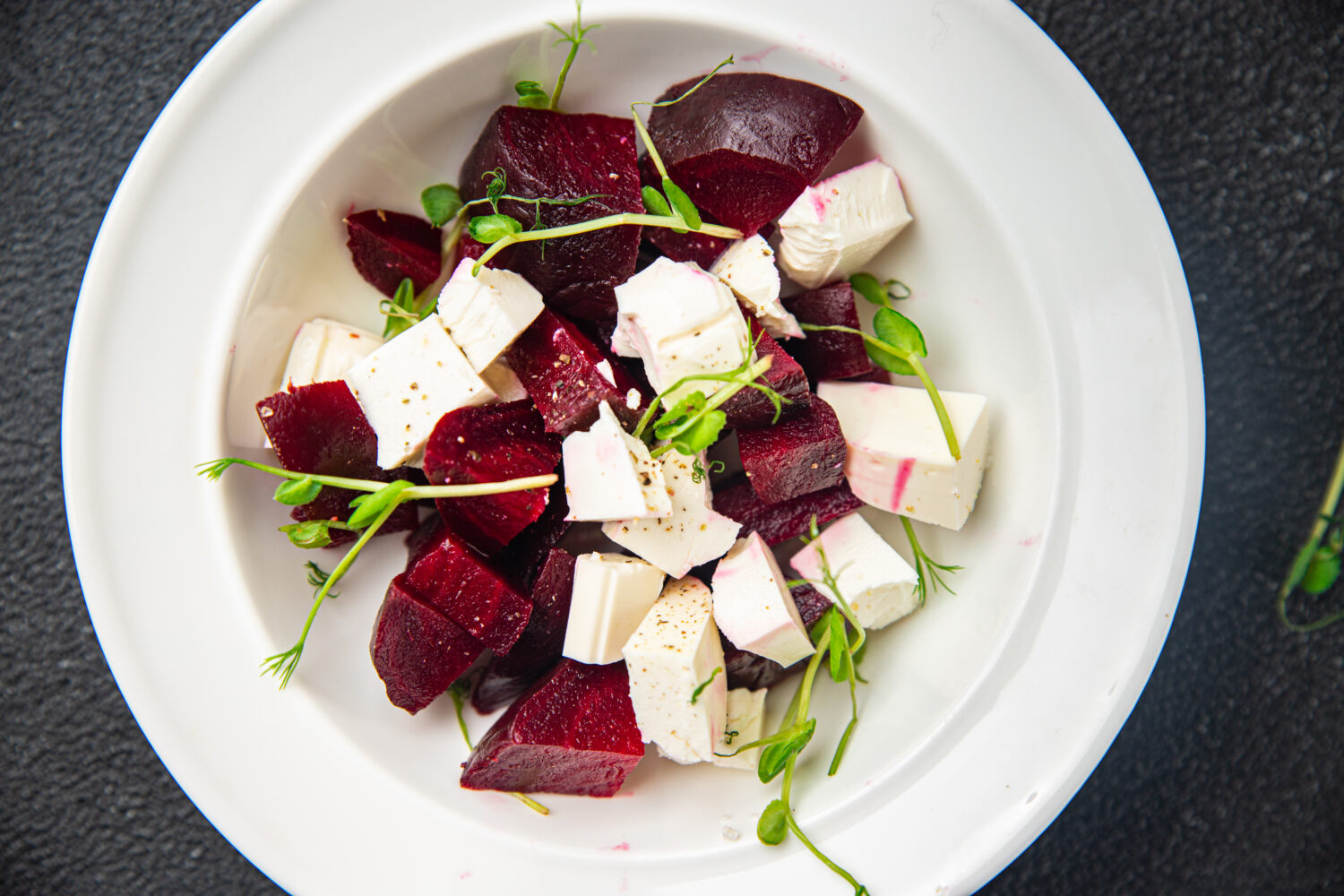 Салат із печеного буряка