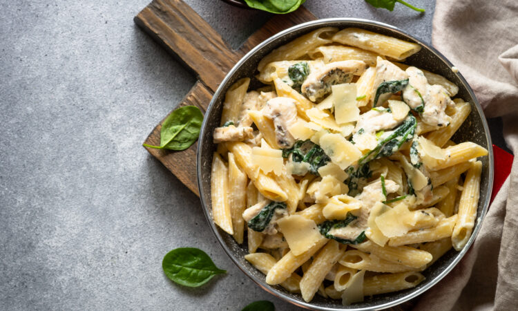 Паста зі шпинатом