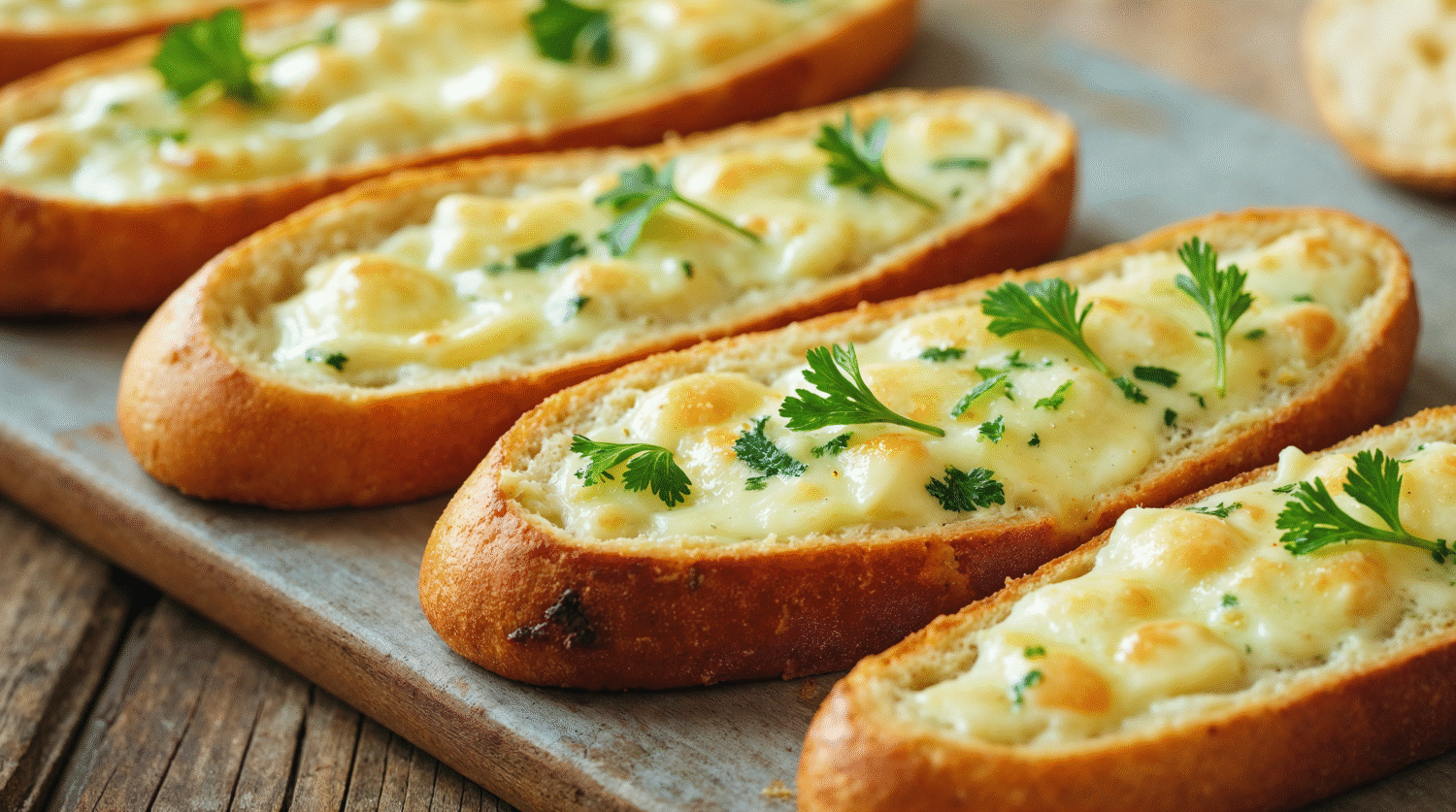 Грінки з часником