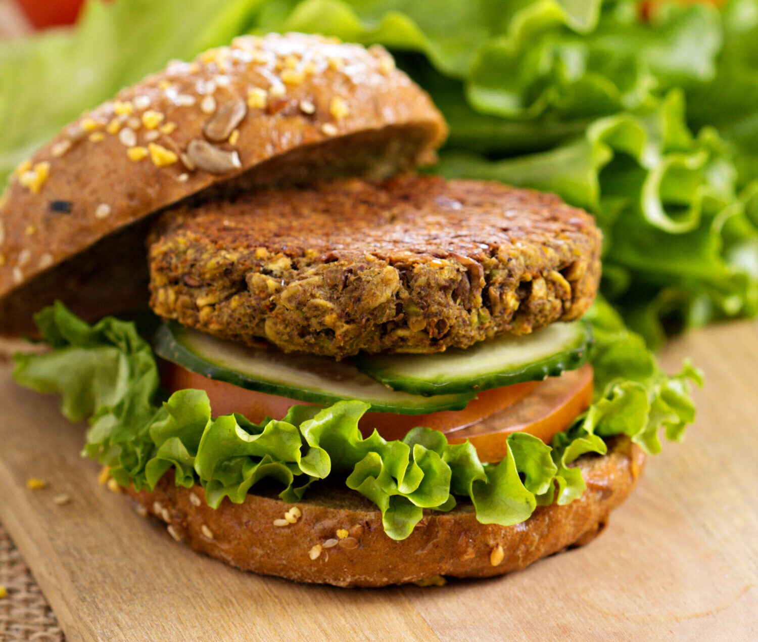 Бургер з сочевиці