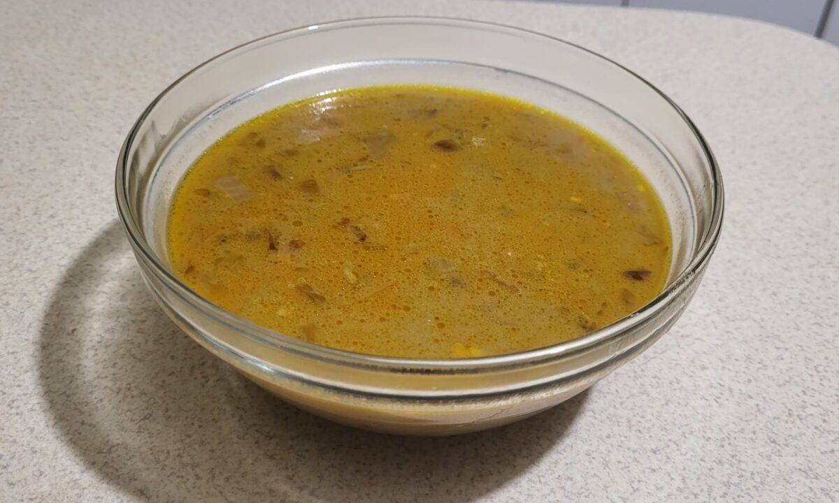 Грибная юшка