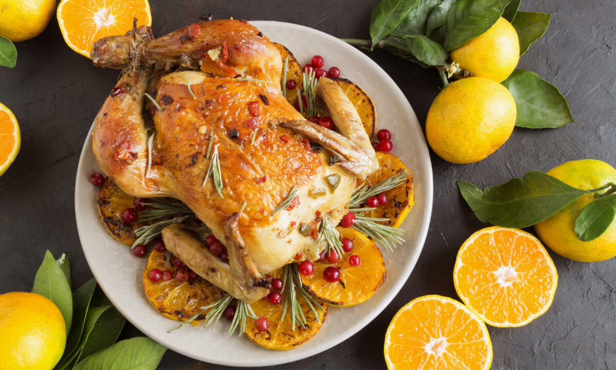 Курица запеченная