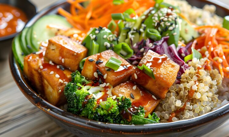 Боул з тофу