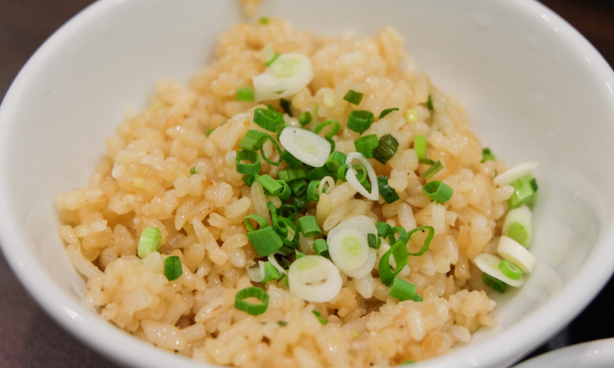 Чесночный рис по-китайски