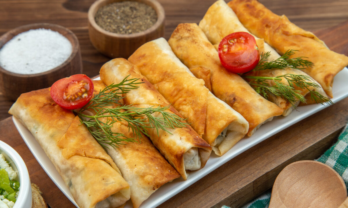 Блинчики с мясом