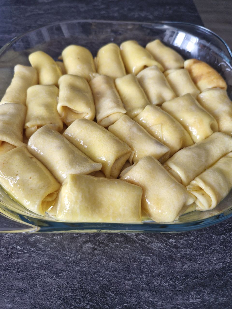 Млинці з сиром