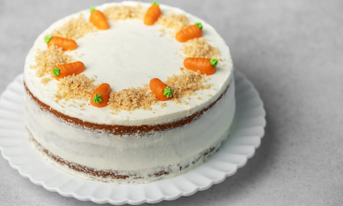 Морквяний бісквіт з нотками імбиру