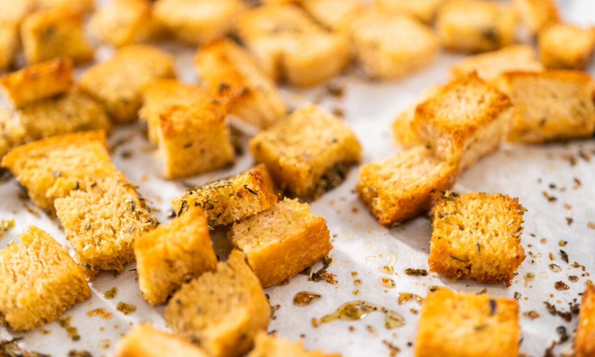 Сухарики домашние