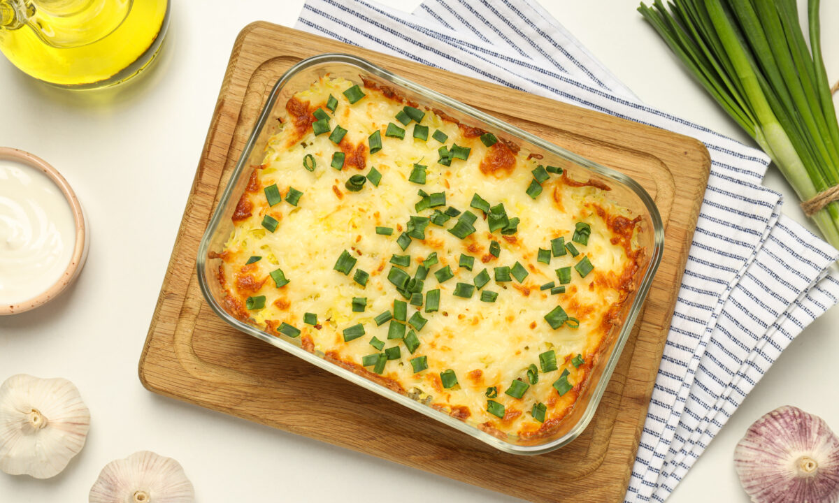 Мясная запеканка