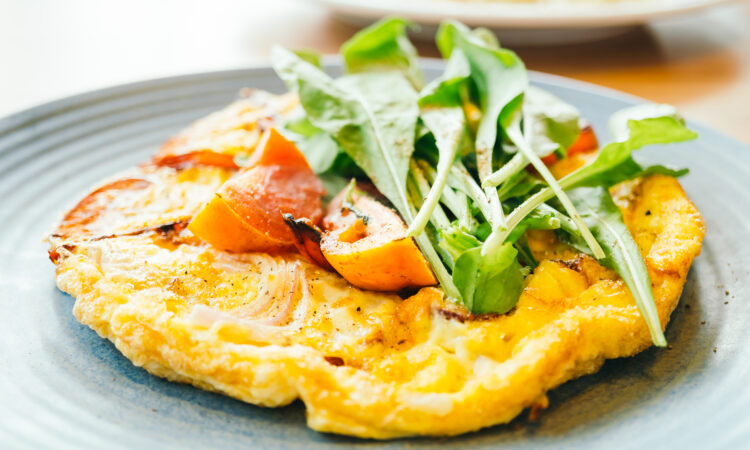 Омлет на пару