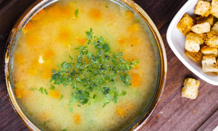 Розсольник з рисом