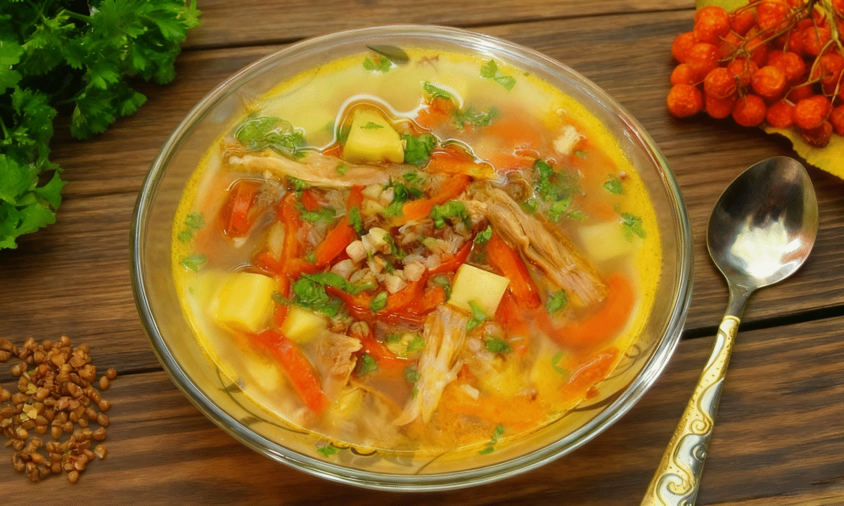 Гречаний суп