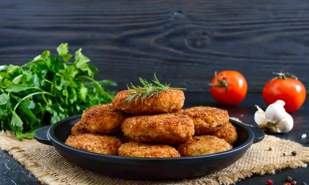 Куриные котлеты с сыром