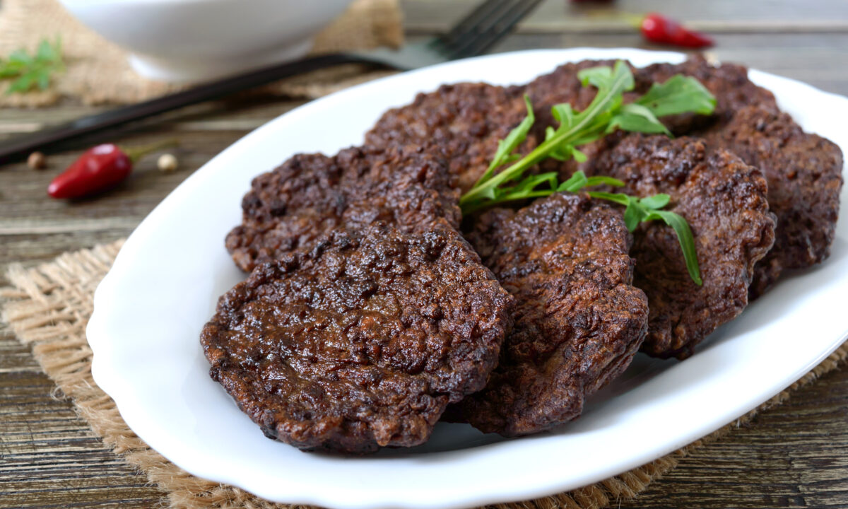 Печёночные котлеты из куриной печени