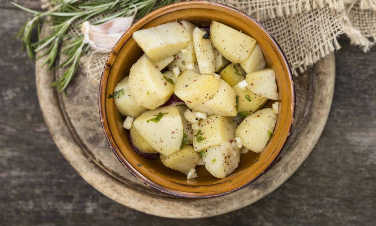 Картошка в микроволновке