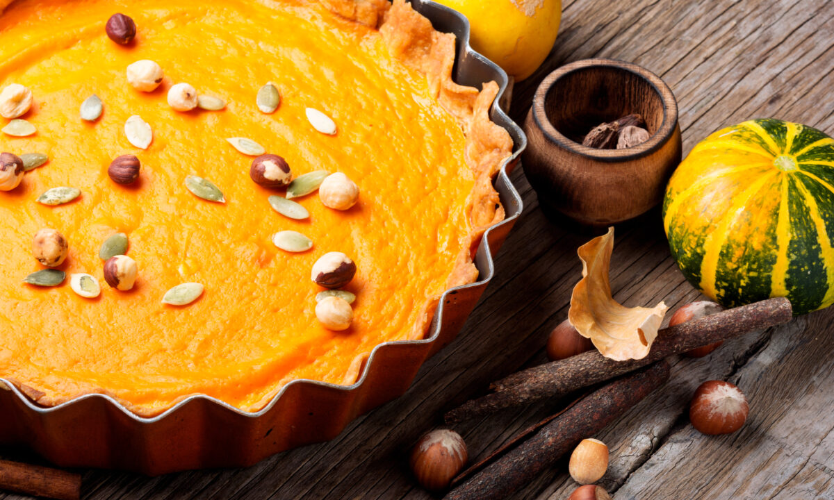 Запеканка из тыквы с яблоками