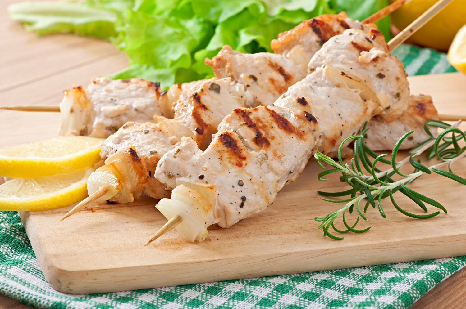 Курячий шашлик