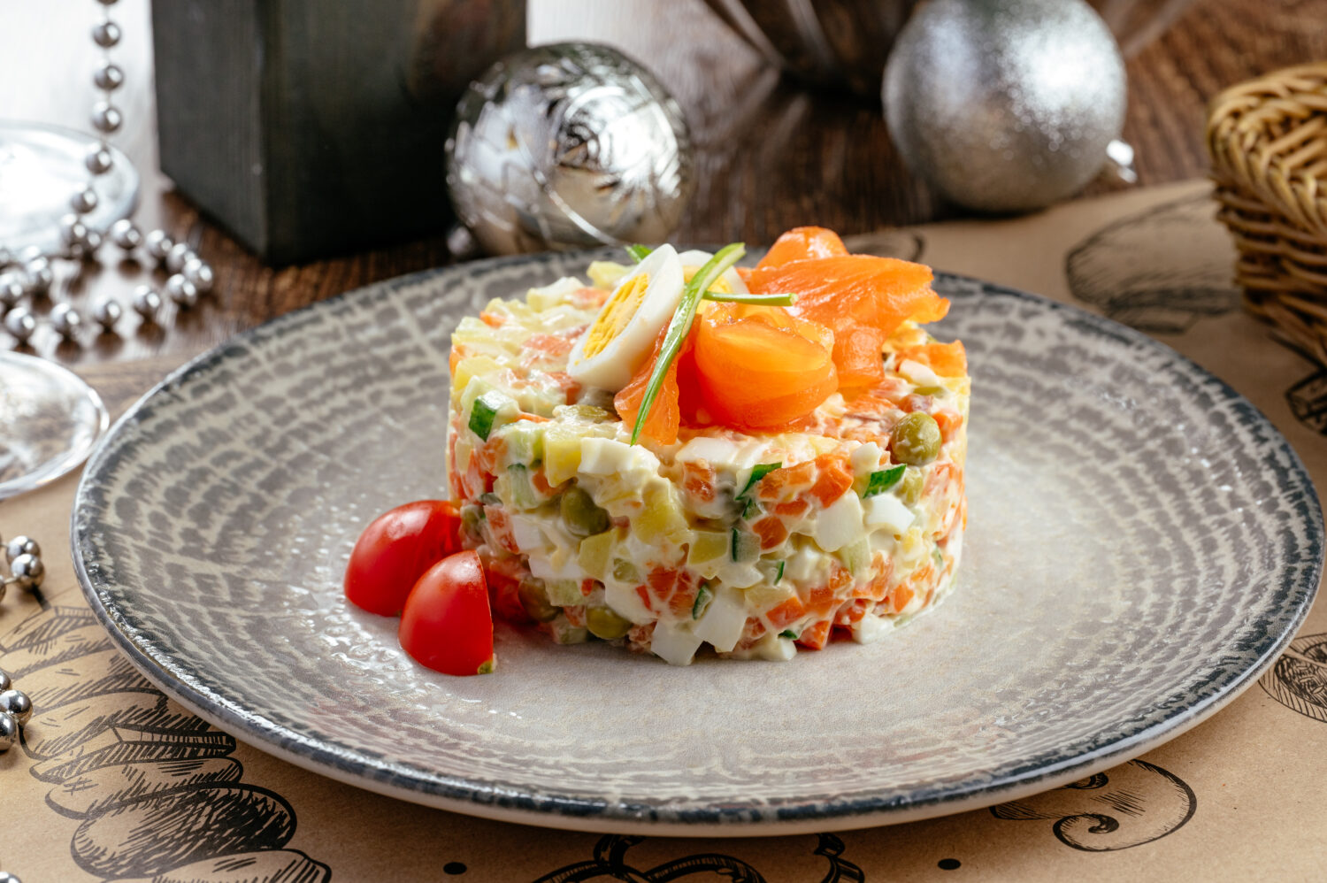 олів'є з рибою