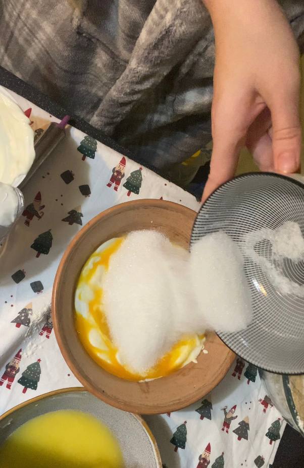 Яйця з цукром